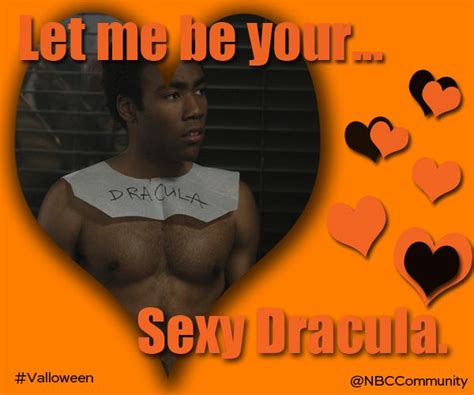Let Me Be Your Sexy Dracula Valloween Community Tv Show Danny Pudi Greendale Favorite Tv