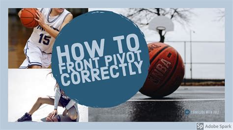 How To Front Pivot Basketball Basics Youtube