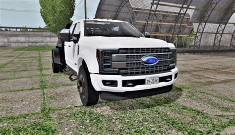Ford F Super Duty Flatbed Cars Farming Simulator Mod Ls