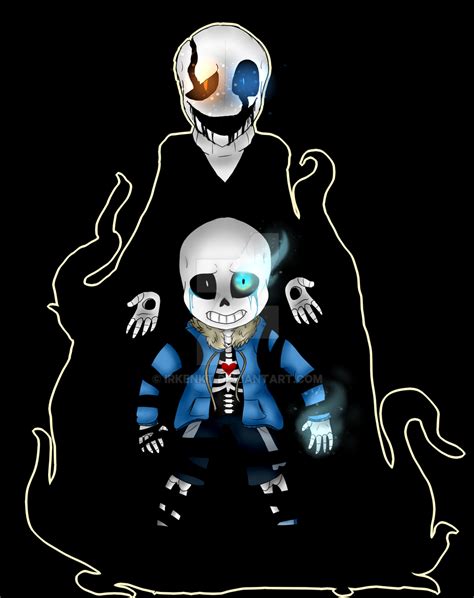 Sans And Gaster V2 By Irkenkt On Deviantart