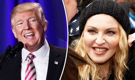 President Trump Slams ‘disgusting’ Madonna As ‘disgraceful’ Celebrity News Showbiz And Tv