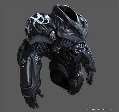 Render Torso Top Side By Bggeneral On Deviantart Armor Concept