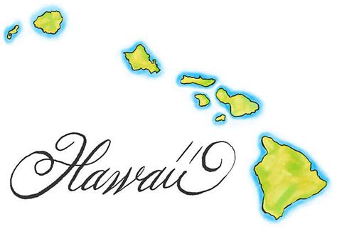 Royalty Free Hawaii Map Clip Art Vector Images And Illustrations Istock