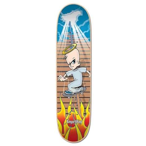 Powell Angelboy Slider Angel Skateboard Deck 75 X 31375