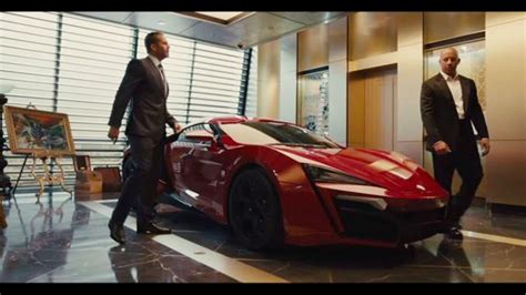 Deckard shaw (statham) is out for revenge against dominic toretto (diesel) and his crew, following what happened to his brother in 'fast & furious 6. Fast & Furious 7 - Lykan Hyper Sport - YouTube