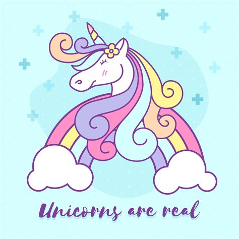 Cute Unicorn Cartoon Character Illustration Design 363425 Vector Art
