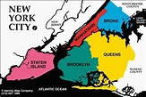 Les cinq arrondissements de New York | New York City