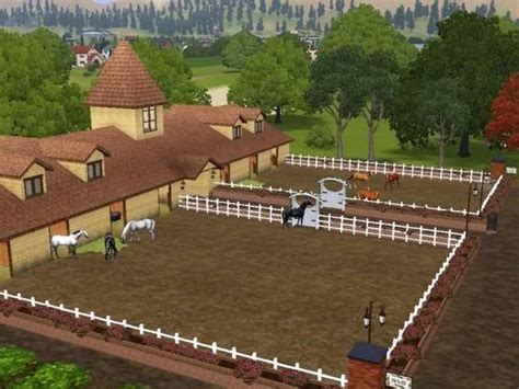 Sims 3 Realistic Horse Sims Horse Ranch
