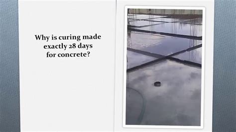 How Long Does Concrete Take To Cure Concrete Drying Time Youtube