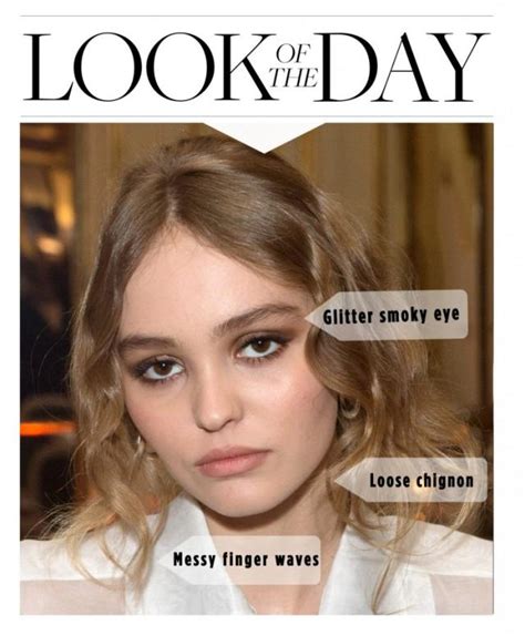 lily rose depp s black tie beauty look