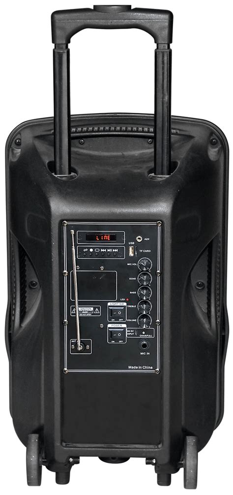 Sylvania 12 Tailgater Bluetooth Speaker Spa125haut Parleur Portati