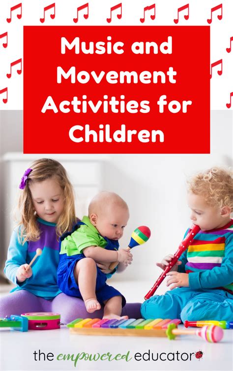 Music And Movement Activity Ideas For Young Children In 2020 With
