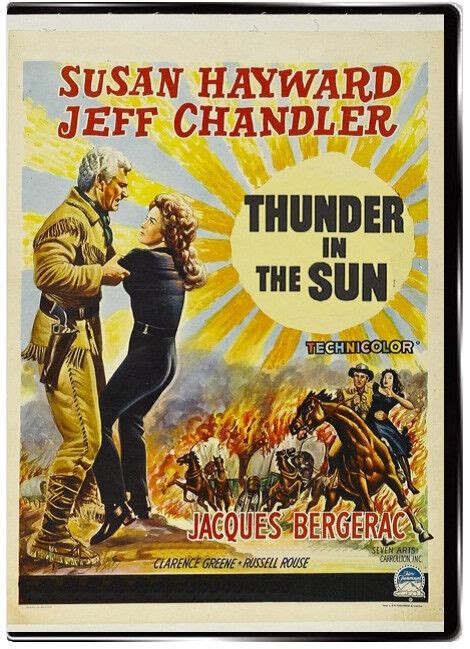 Thunder In The Sun DVD Jeff Chandler Susan Hayward Jacques Bergerac EBay