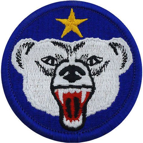 Army Us Army Alaska Defense Command Color Embroidered Patch Vanguard