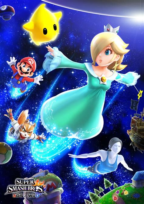 Super Smash Bros Pour Nintendo 3ds Wii U Rosalina Et Luma