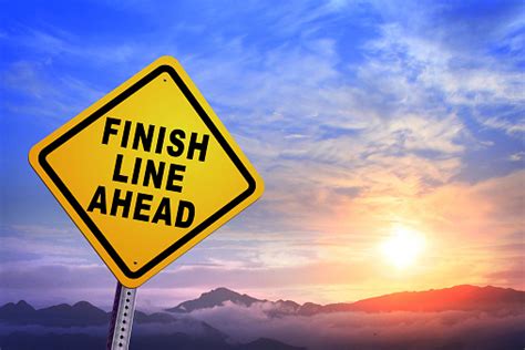 Finish Line Ahead Stock Photo Download Image Now Istock