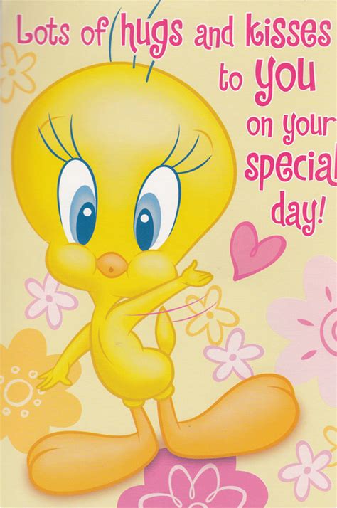 Tweety Birthday Card Birthdaybuzz