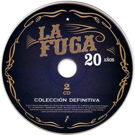 Carátula Cd2 De La Fuga Coleccion Definitiva Portada