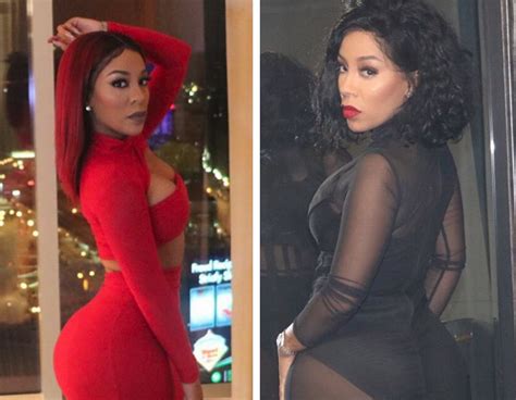 K Michelle Debuts Smaller Booty Did She Remove Massive Implants Toofab Com