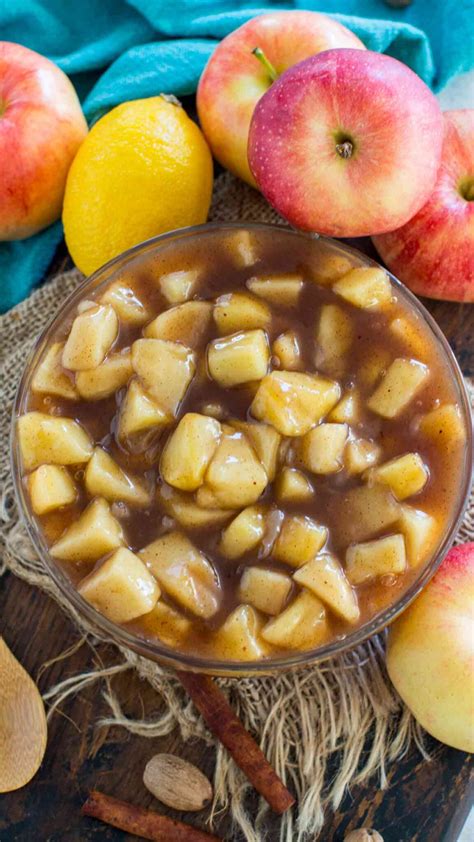 Best Homemade Apple Pie Filling Recipe Video Sandsm