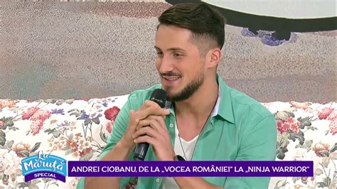 Tânărul de 23 de ani, reținut de polițiști Andrei Ciobanu, de la Vocea Romaniei la Ninja Warrior ...