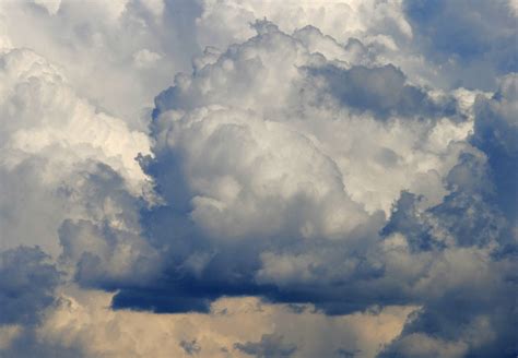 Billowing Cloud With Deep Shadows Free Stock Photo Public Domain Pictures