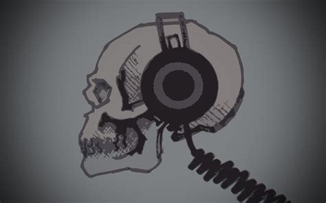 Skull With Headphones Wallpapers Top Free Skull With