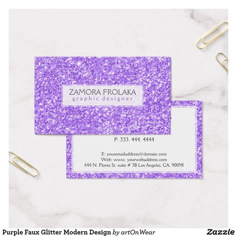 The main background is gradient progressing from a medium toned purple into a deep purple with turquoise, pink, and purples paint splatter spots splashed on the whole card. Pin on Business