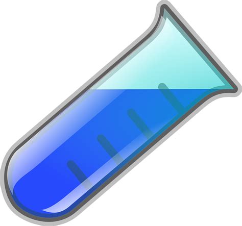 Test Tube Pouring Liquid · Free Vector Graphic On Pixabay