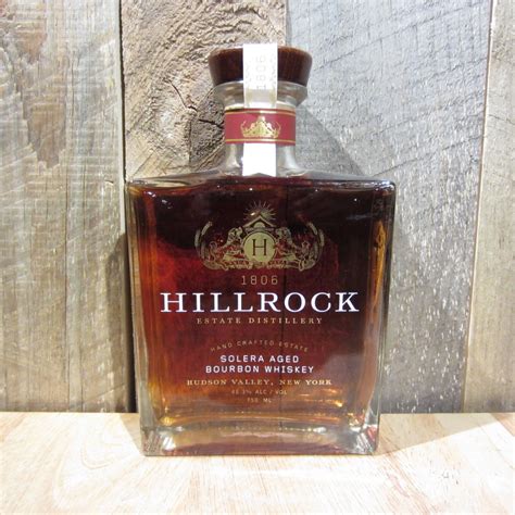 Hillrock Estate Solera Aged Bourbon 750ml Oak And Barrel