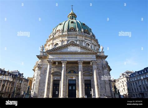 Copenhagen Denmark Frederiks Church Popularly Known As The Marble