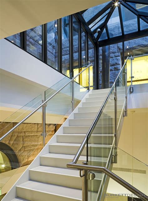 Our rooftop ramps provide solutions for wheeled access to areas previously blocked by rooftop pipes, structural gaps, or minor elevation changes, allowing heavy items to be rolled in or out for placement or. The addition of a new glass roof atrium and floating stair provides a connection to an exterior ...