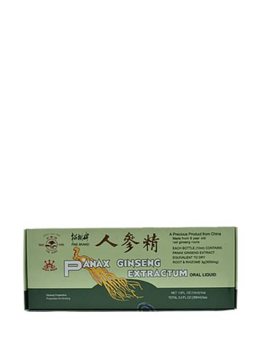 Panax Ginseng Extractum Oral Liquid 30 Bottles Champ Firm Trading
