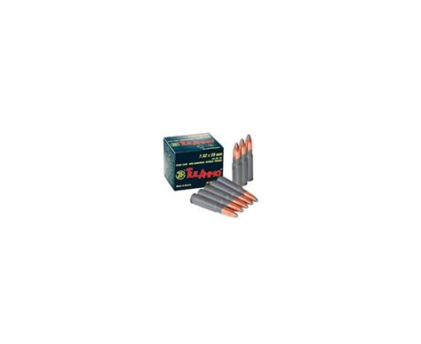 Tula 762x39 124gr Fmj 100 Rounds Ranier Gun Store