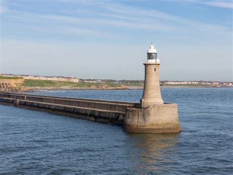 Tynemouth Lighthouses River Tyne