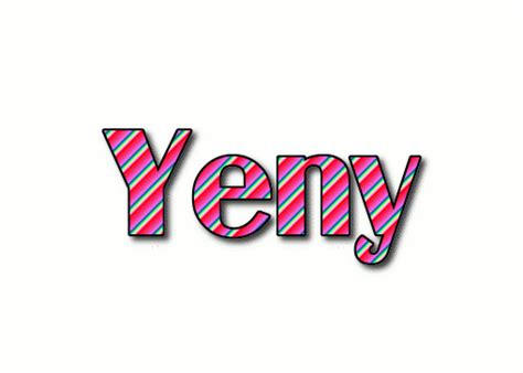 Yeny Logo Free Name Design Tool From Flaming Text