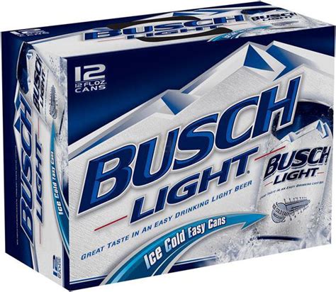Busch Light 12 Pack Bottles Bottle