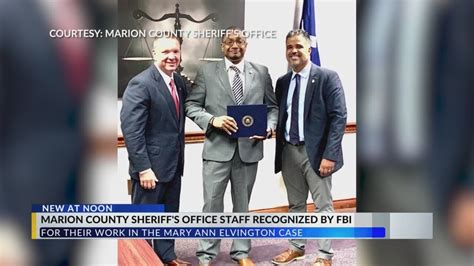 Marion County law enforcement personnel recognized for work in case of
