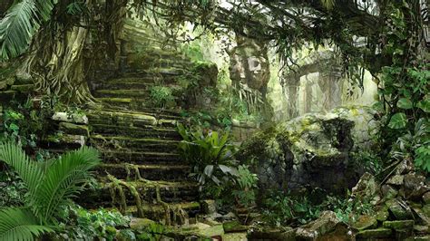 Maya Atlantean Cover Photos Facebook Fantasy Landscape Landscape