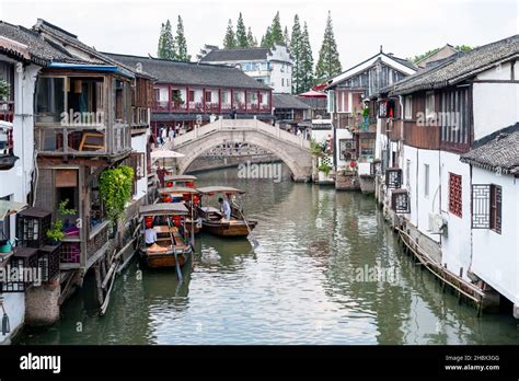 Zhujiajiao Ancient Water Town A Historic Village And Famous Tourist