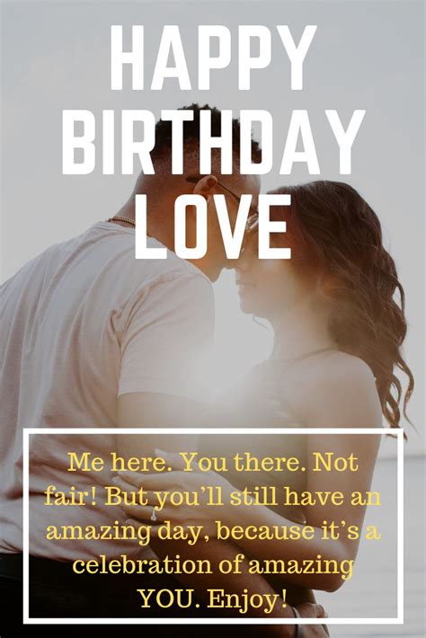 Long Distance Birthday Wishes For Boyfriend And Girlfriend Happy