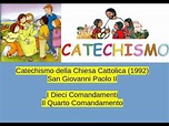 Catechismo della Chiesa Cattolica - Il quarto comandamento - YouTube
