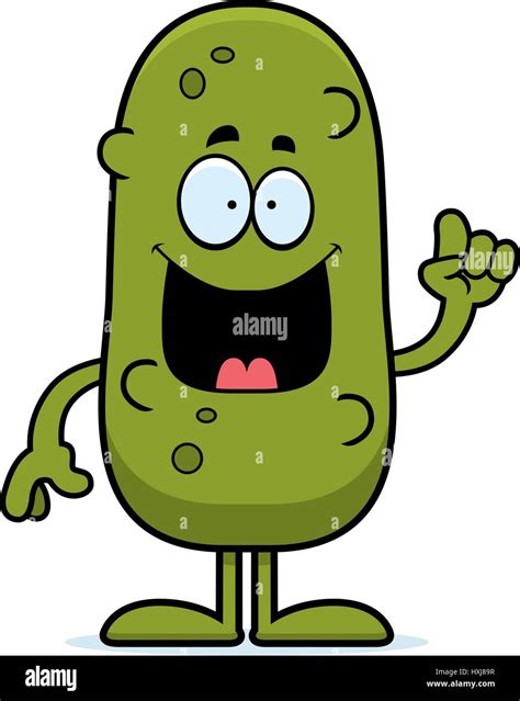 Dill Pickle Cartoon Stock Vector Images Alamy