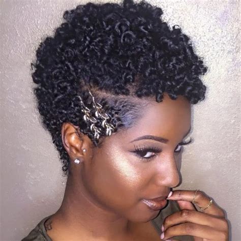 75 Most Inspiring Natural Hairstyles For Short Hair In 2017