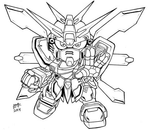 The Shining Gundam Coloring Pages Coloring Pages