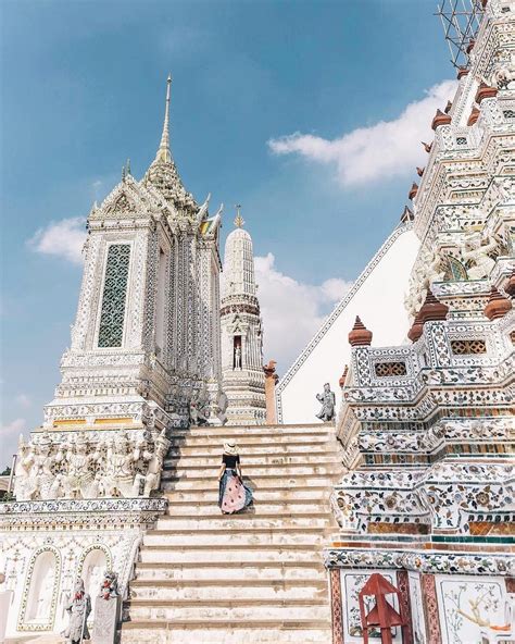 Wat Arun The Temple Of Dawn In Bangkok Thailand Bangkok Travel
