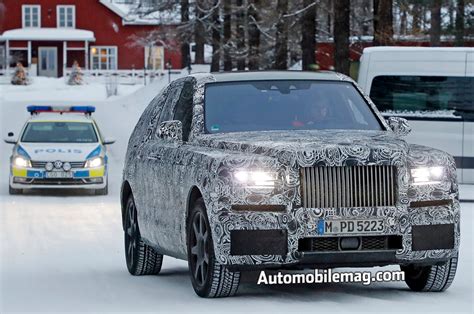 Upcoming Rolls Royce Cullinan Suv Spied Winter Testing Automobile