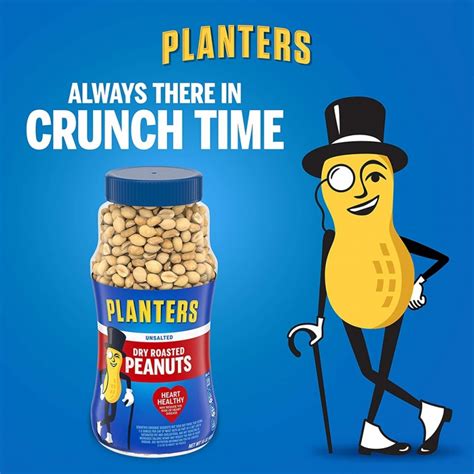Planters Dry Roasted Peanuts Original 16oz