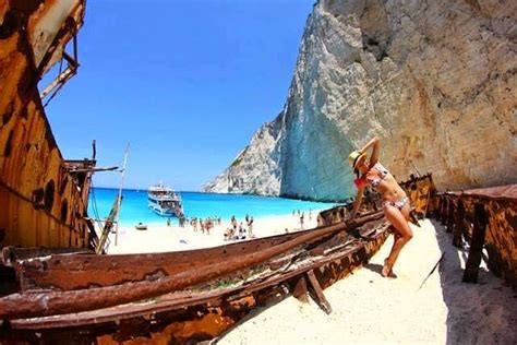 The Famous Shipwreck On Navagio Beach In Zakynthos Greece ~ Cool Things Shared On Facebook