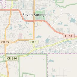 Map Of All Zip Codes In New Port Richey East Florida Updated October